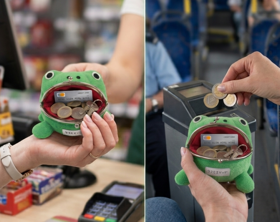 Monedero de peluche Gama-Chan | Edición anime