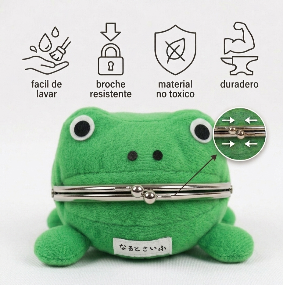 Monedero de peluche Gama-Chan | Edición anime